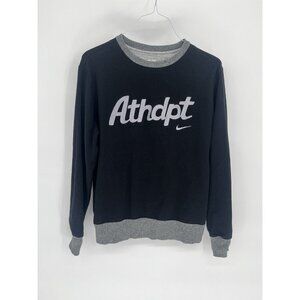 Nike The Athletic Dept. Embroidered Crew Neck Black Men's Size Large